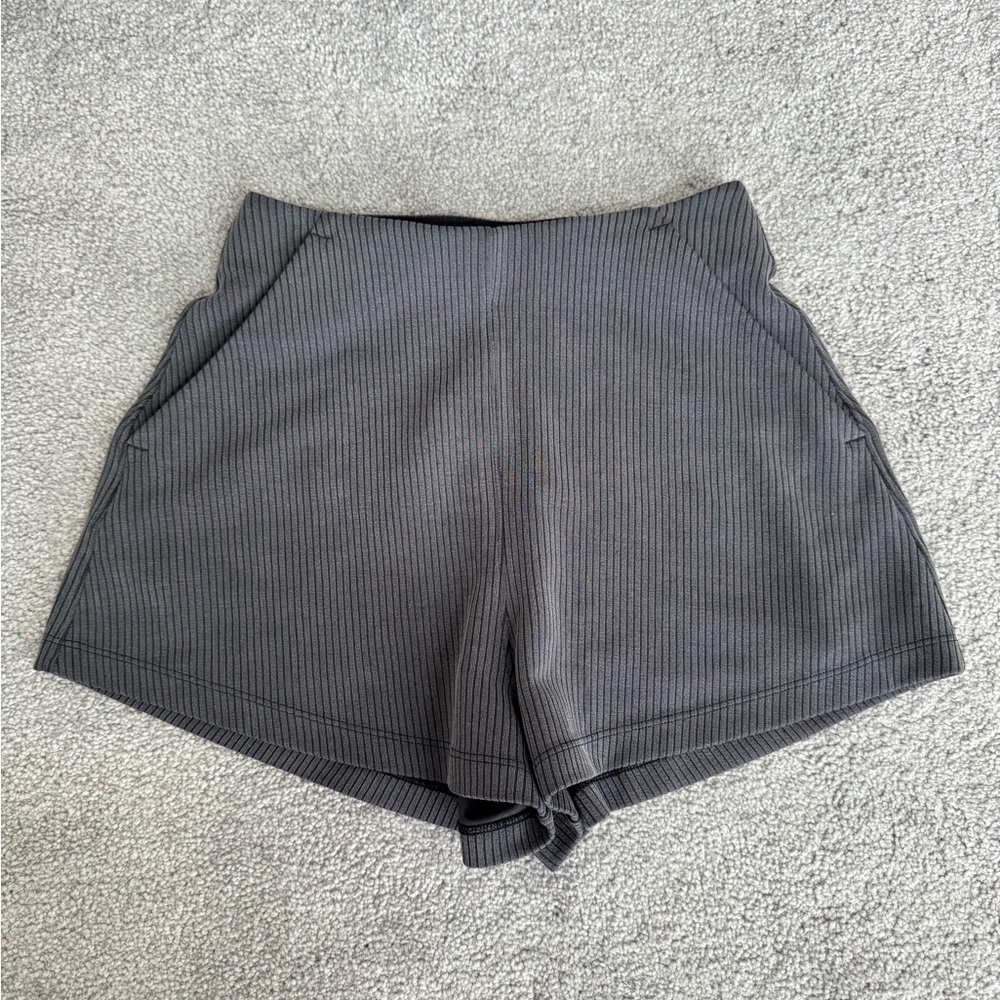 lululemon athletica Gray Women Shorts